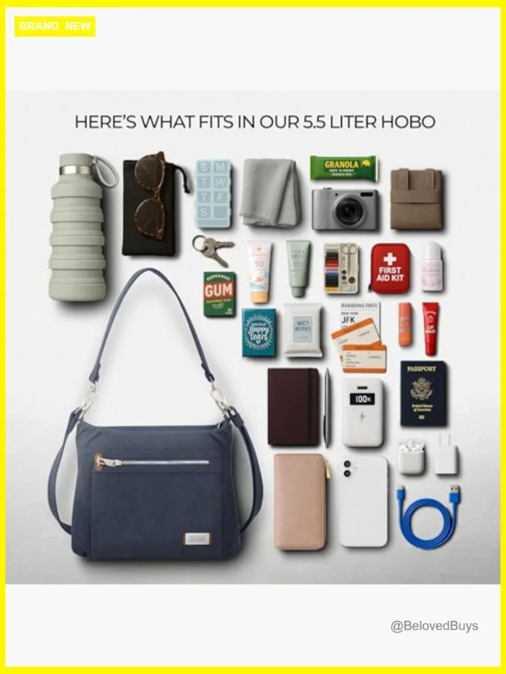 Anti-Theft Heritage Hobo Bag Canvas Suede RFID Locking Travel Purse